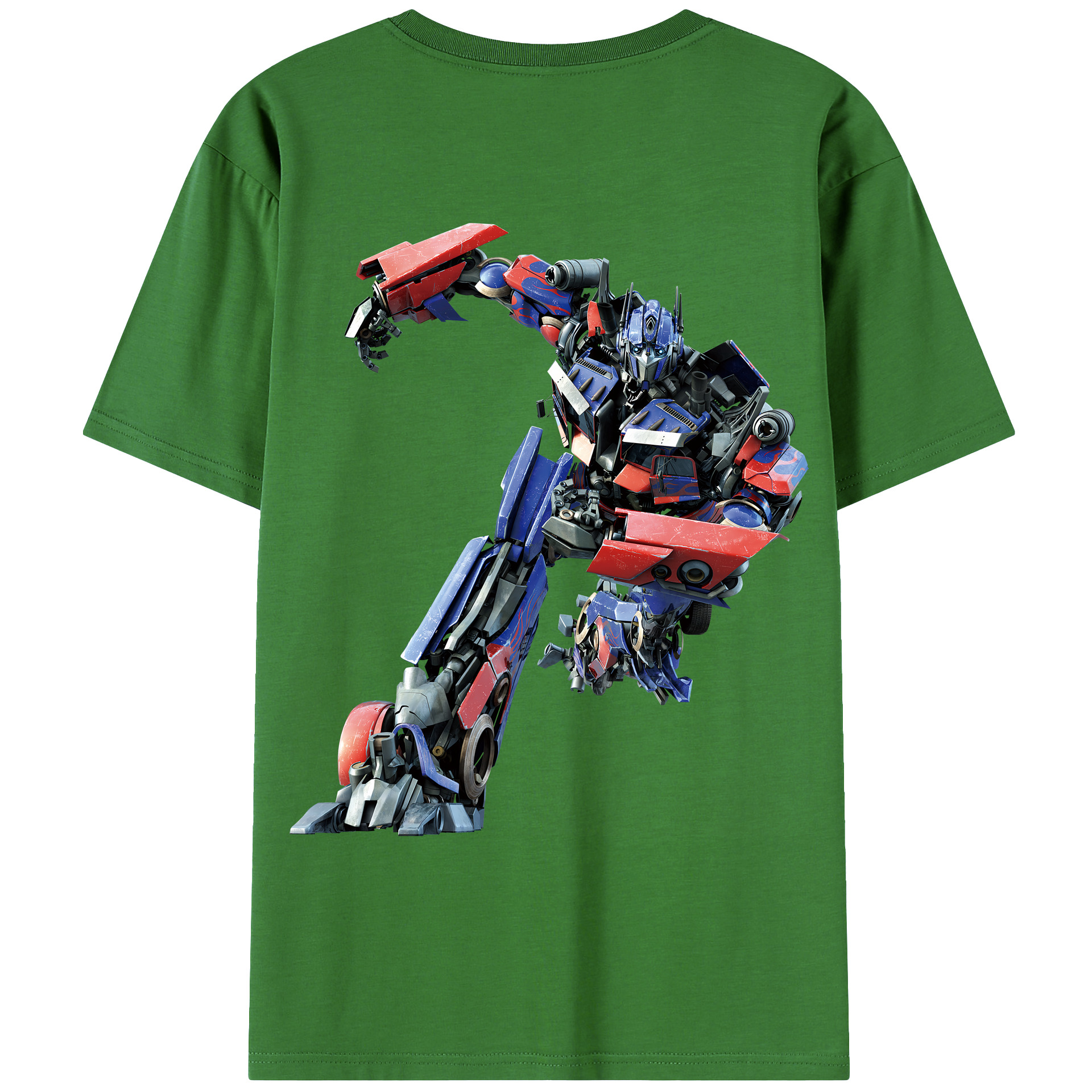 （画像用） Transformers トランスフォーマー レディース半袖Tシャツ(バックプリント)